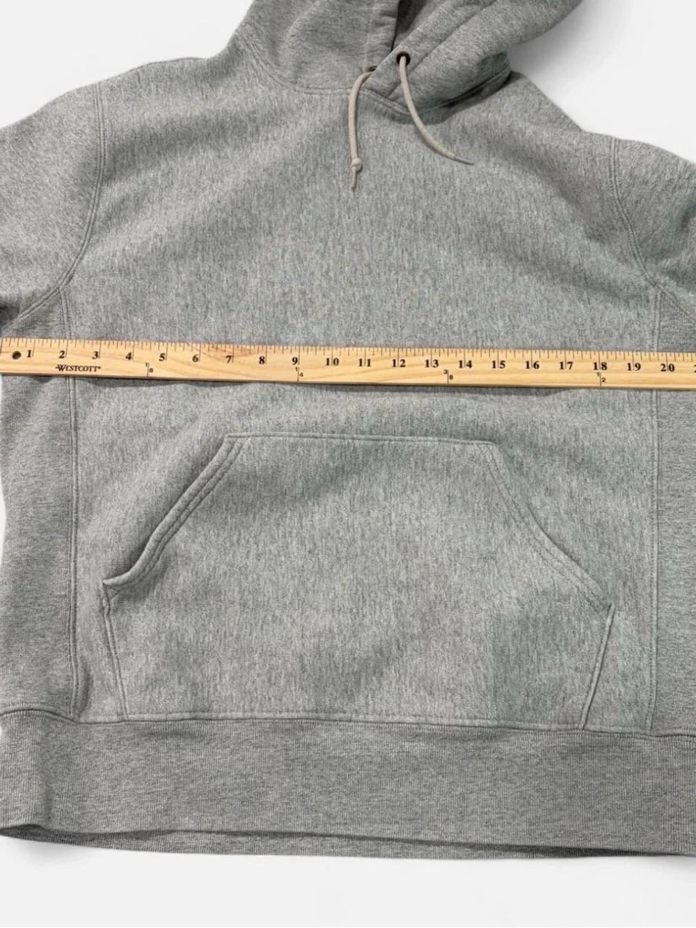 J Crew Re-Imagined Men’s Pullover Hoodie Size M Gray